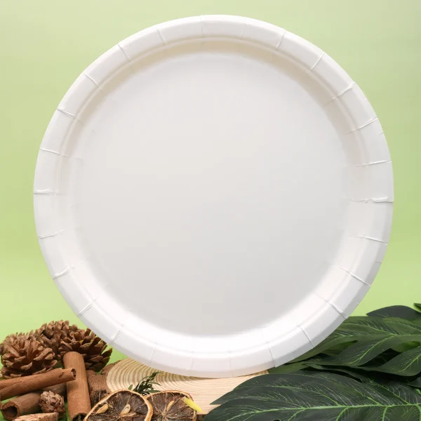 Plato redondo comida #5  EcoLuum - Imagen 2