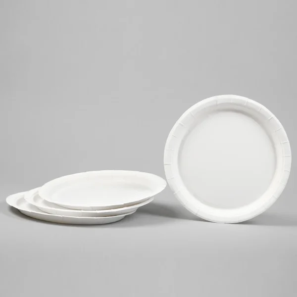 Plato redondo jumbo #6  EcoLuum